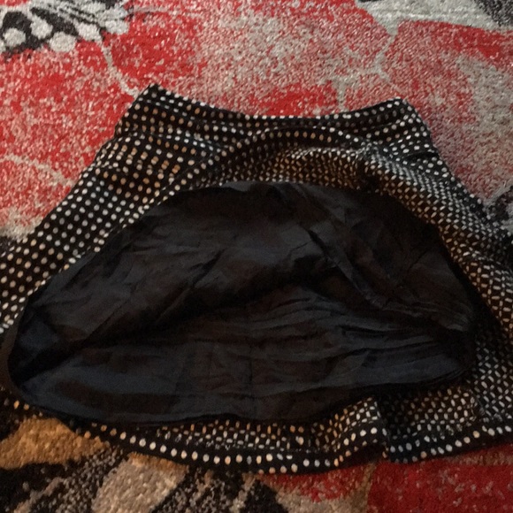 Wool, Rayon. Polka dot skirt. - Picture 2 of 4